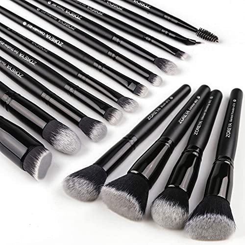 Makeup Brushes Zoreya Makeup Brush Set Premium Foundation Brush Kabuki Brush With Soft and Cruelty-Free Synthetic,for Cosmetics Foundation Concea