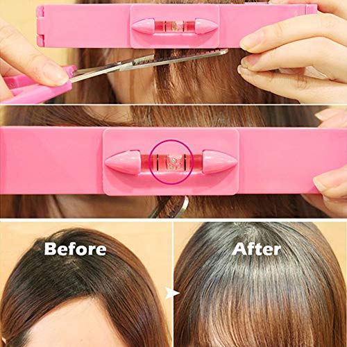 Clip Cut Tool Hair, Professional DIY Home Trimmer Styling Clip Comb Hairstyle Typing Trim Tool Accurate Trimmer Fringe Hair Cutting Barrettes Hai