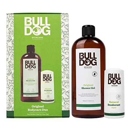Bulldog Skincare Original Bodycare Duo, Gift Set for Men, 710g