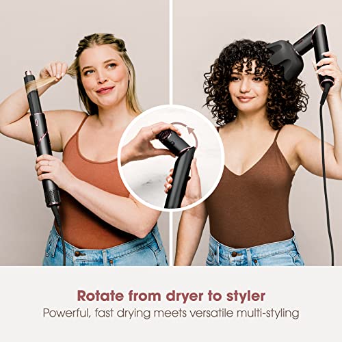 Shark FlexStyle 5-in-1 Air Styler & Hair Dryer with Auto-Wrap Curlers, Paddle Brush, Oval Brush, Concentrator, Diffuser and Storage Case, No Heat