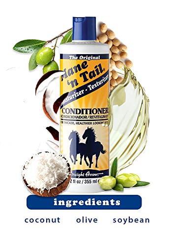 Mane ‘n Tail Original Formula Conditioner 355ml – Promotes fuller and stronger hair. Helps repair damaged hair. Helps detangle hair, reduce frizz