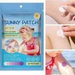 UV Stickers For Sunscreen Reapply, Waterproof UV Sun Stickers Sunscreen, Sweatproof Sunscreen Stickers Reapply Reminder, UV Patches With UV Detec