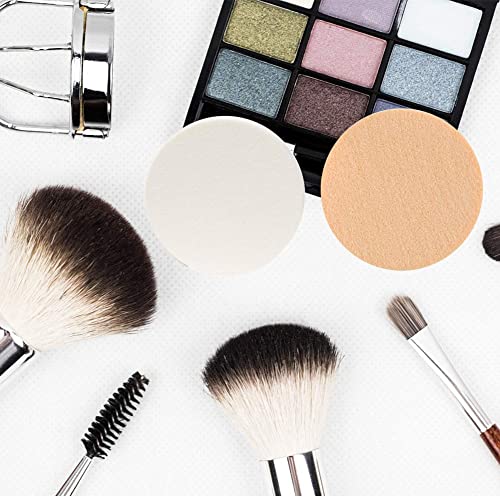 24 PCS Makeup Sponge Round Flat Face Paint Sponges Circle Makeup Sponge Applicator Latex Sponges Makeup Foam Sponge Washable Cosmetic Sponges Pac