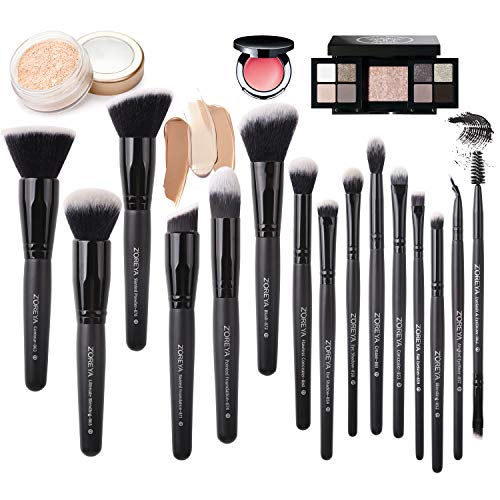 Makeup Brushes Zoreya Makeup Brush Set Premium Foundation Brush Kabuki Brush With Soft and Cruelty-Free Synthetic,for Cosmetics Foundation Concea