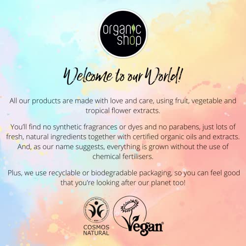 Organic Shop Raspberry Cream Body Scrub 250 ml