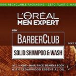 L'Oreal Paris Men Expert Barber Club Solid Shampoo And Wash Bar For Hair, Face, Beard And Body 80G