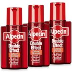 Alpecin Double Effect Shampoo 3x 200ml | Anti Dandruff and Natural Hair Growth Shampoo | Energizer for Strong Hair | Hair Care for Men Made in Ge