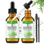 Find Back Rosemary Essential Oil Hair Growth & Skin Care, Improve Hair Loss and Nourishes Scalp and Wo, Rosemary Oil Hair Growth, Hair Growth Oil