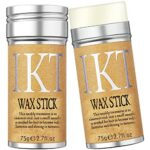 AnWoor Hair Wax Stick, Styling Wax for Smooth Wigs, Slick Stick for Hair Non-greasy Styling Hair Pomade Stick for Flyaways Edge Frizz Hair - (1pc