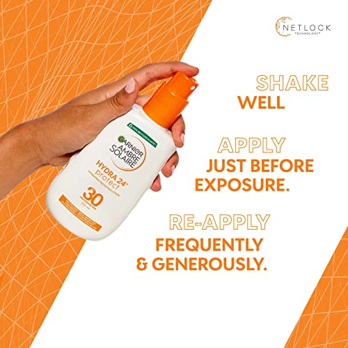 Garnier Ambre Solaire Ultra-Hydrating Sun Cream Spray SPF30, 200ml