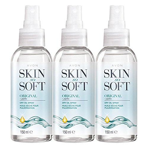 Skin so Soft Original Dry Oil Spray with Jojoba 150ml – pack 3