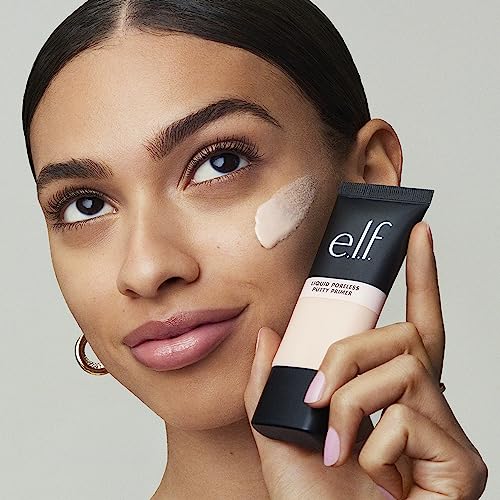 e.l.f. Liquid Poreless Putty Primer, Hydrating Liquid Face Primer For A Smooth Complexion, Grips Makeup For Longwear, Vegan & Cruelty-free
