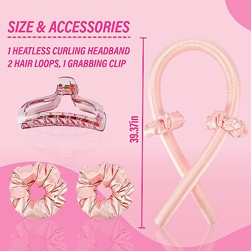 Heatless Curlers Headband No Heat Hair curler Rod For sleeping Overnight curls headband Heatless Curls Roller Heatless Hair curlers Set No Heat C
