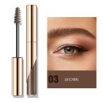 Eyebrow Gel, Eyebrow Dye/Eyebrow Tint/Semi-Permanent Eyebrow Gel Tattoo Brow Waterproof Sweat-proof,Fast Drying,Brow Gel (Brown)