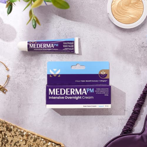 Mederma PM Intensive Overnight Cream – Advanced Scar Care that works with Skin’s Night-time Regenerative Activity – 20ml