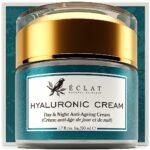 Organic Hyaluronic Acid Cream - 3X MORE POTENT 2% Hyaluronic Acid Moisturiser & Anti Ageing Cream + Retinol to Hydrate/Firm Day & Night - 100% VE