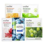 Hydrating Face Mask,Hydrating Moisturising Face Sheet Masks Nourishing Improves Skin Face Care,Face Mask Set for Dehydrated, Dull and Tired Skin,