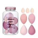7 Pieces Beauty Blenders, Latex Free Make up Sponges for Foundation, Multi-colored Blending Beauty Sponge, Flawless for Liquid, Cream, and Powder