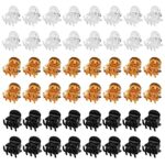 kuou 48 Pcs Small Mini Hair Clips for Woman Kids, Plastic Mini Hair Claw Clip Pins Clamps Mini Hair Jaw Clips Hair for Girls Kids Women with a St