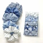 MTWC 5 Pcs Hair Scrunchies for Girls, Silk Scrunchies for Hair, Satin Scrunchies for Girls, Hair Scrunchies for Women, Silk Hair Scrunchies, Silk