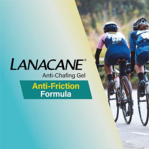 Lanacane Non-staining Anti-chafing & Anti-friction Gel, Prevent Thigh Rashes, Pack of 2, Total of 56 mlml