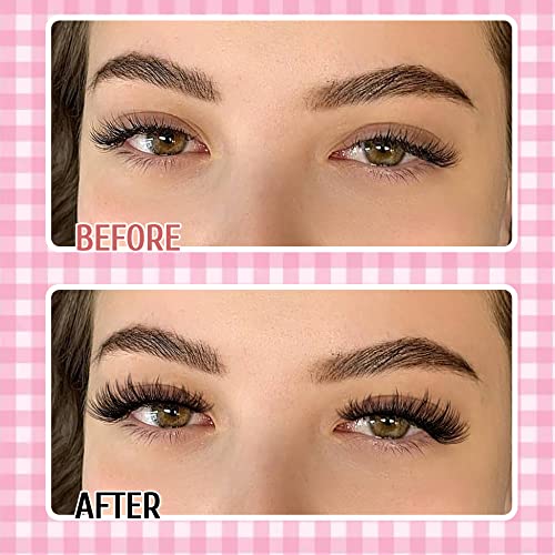 Lash Clusters DIY Eyelash Extension 110 Cluster Lashes Natural Look D Curl Individual Lashes Extension Wispy Mega Volume Eyelash Clusters Extensi