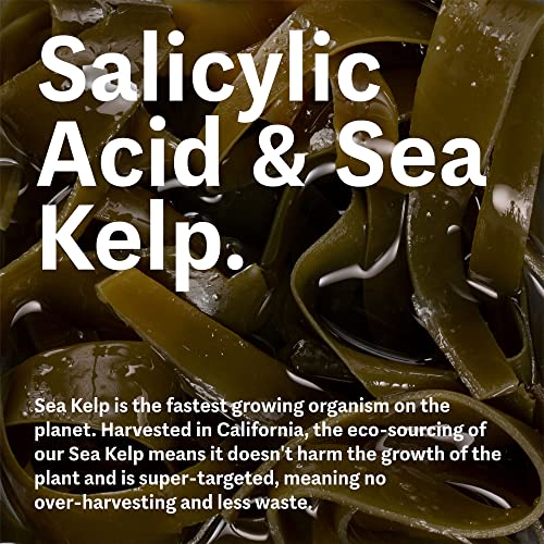 Selfless by Hyram Salicylic Acid & Sea Kelp Clearing & Oil Control Serum to Target & Prevent Breakouts, Clear, 30 ml