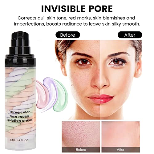 Hydrating Face Primer - Makeup Primer for Face, Pore Minimizer, Colour Corrector Skin Perfecting Primer, Oil-control Long Lasting Makeup Foundati