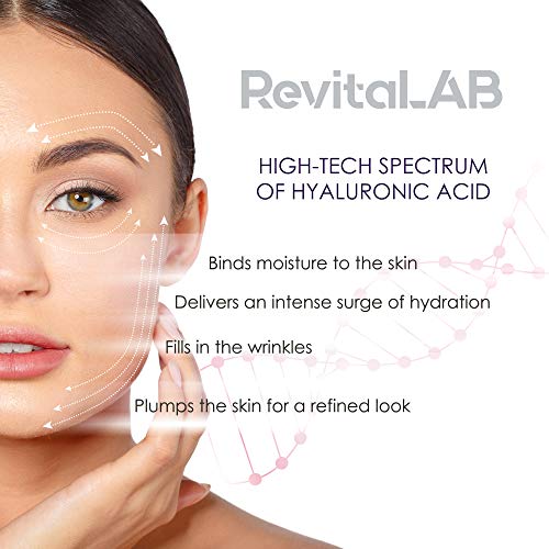RevitaLAB Hyaluron Anti-Ageing Day and Night Cream, Enriched with Vitamin A (Retinol) Vitamin E, Liquorice Root Extract, Hyaluronic Acid and UV F