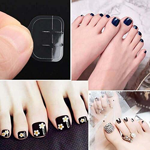 15 Sheets 360pcs Breathable Adhesive Tabs Fake Nail Glue Sticker Super Sticky Double-side Tips Flexible for DIY Manicure Nail Art Decoration