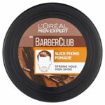 L'Oreal Men Expert Men's Hair Wax Barber Club, Slick Fixing Pomade Wax, 75 ml