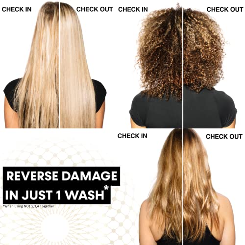 PRO:VOKE Blonde Rehab N0'5 Protect and Seal Bond Repair Hair Oil 100 ml, protects from heat & adds shine in 1 use, with a Pro Bonding Complex, Ke