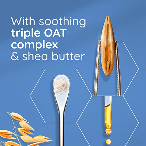 Aveeno Skin Relief Moisturising Lotion | Soothes Skin From Day 1 | For Very Dry and Irritable Skin Care | With Shea Butter and Prebiotic Oatmeal,