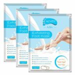 Foot Peel Mask, 3 Pack Foot Peeling Mask for Soft Baby Feet - Hard Skin Remover Foot Mask, Removes Calluses and Hard Skin, Foot Care For Men and