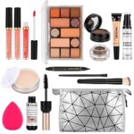Professional All in one Makeup Set, Fenshine Cosmetic Make Up Starter Kit With Storage Bag Portable Travel Make Up Palette Eyeshadow Foundation L