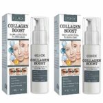 EELHOE Collagen Boost Anti Aging Serum, Anti-Aging Serum, Anti-Wrinkle Face Serum Fade Microgroove, Blemish Skin Corrector Serum, Dark Spot Corre