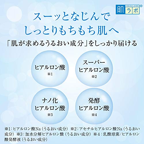 Rohto Hada Labo Gokujyun Super Hyaluronic Hydrating Lotion Pump Bottle 400ml