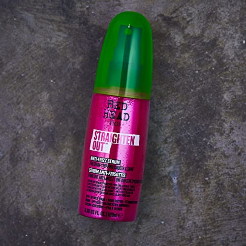 Bed Head by TIGI - Straighten Out Anti Frizz Hair Serum - For Smooth Shiny Hair - 100 ml