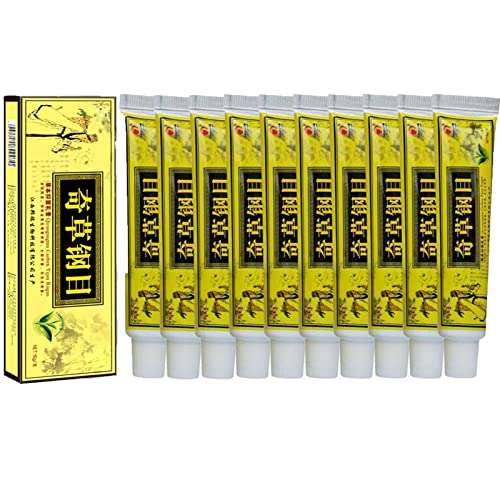 HOPASRISEE Natural Chinese Herbal Cream, Organic Eczema Herbal Healing Cream, Face Cream, Body Cream, Anti-Itch Cream Ointment External Use (12pc