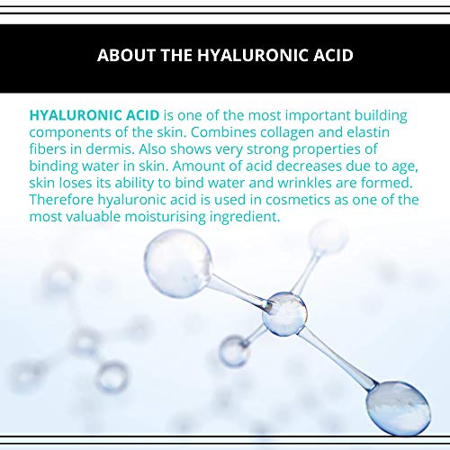 Eveline Cosmetics Active Face Serum against Deep Wrinkles and Fine Lines | 18 ML | Anti Wrinkle Face Lift Cream | 100% Hyaluronic Acid | Smooth M