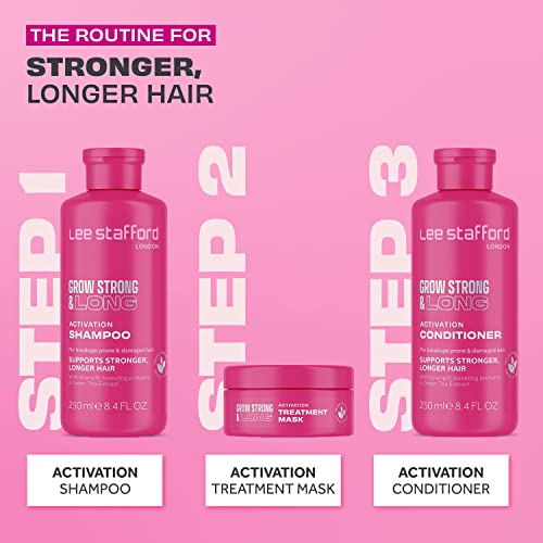 Lee Stafford Grow Strong & Long Activation Hair Treatment Mask for Hair Growth | 200 ML