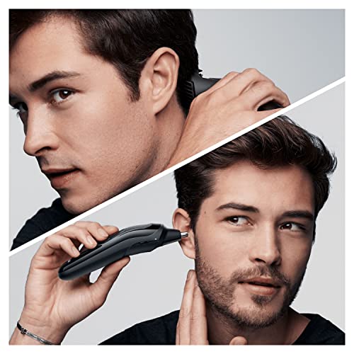 Braun 6-in-1 All-In-One Series 3, Male Grooming Kit With Beard Trimmer, Hair Clippers & Precision Trimmer, 5 Attachments, Gifts For Men, UK 2 Pin