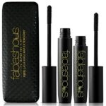 The Original Fablashous 3D Thickening and Lengthening Black Natural Green Tea Fibre Lash Mascara Extensions In Luxury Embossed Patterned Display