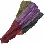 Gheri Cotton Elastic Hippie Bohemian Bandana Headband Patchwork Stonewashed