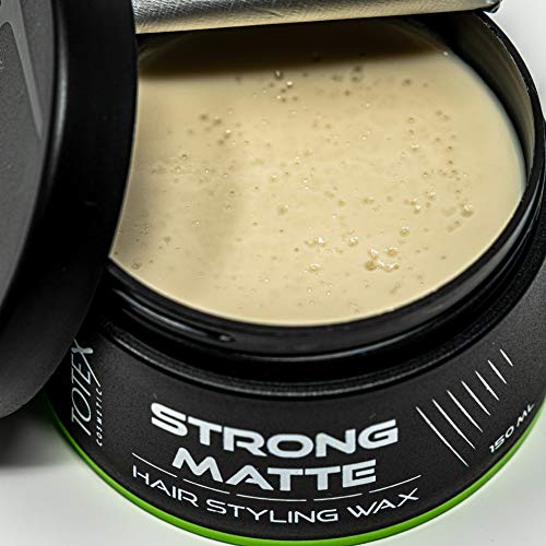 Totex Hair Men Styling Hair Wax | Strong Hold Texture Matte Natural Matte Look Finish | Hair Defining Paste Matte Wax 150ml