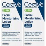 Cerave Facial Moisturizing Lotion PM 3 oz (Pack of 2)