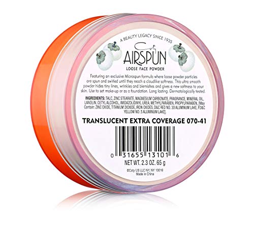 COTY Airspun Loose Face Powder - Translucent Extra Coverage