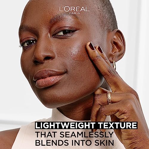 L'Oreal Paris True Match Tinted Serum Foundation, 1% Hyaluronic Acid, Hydrating Formula, Replumps Skin in 1 Hour for a Natural Glowing Finish, 30