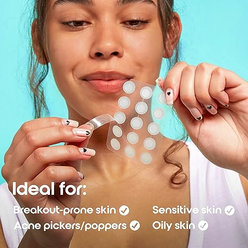 Spot Patches by Patch Perfect® (102 Pimple Patches) - Acne Patch with Absorbing Hydrocolloid Dots for Spot Treatment - Translucent Spot Stickers,