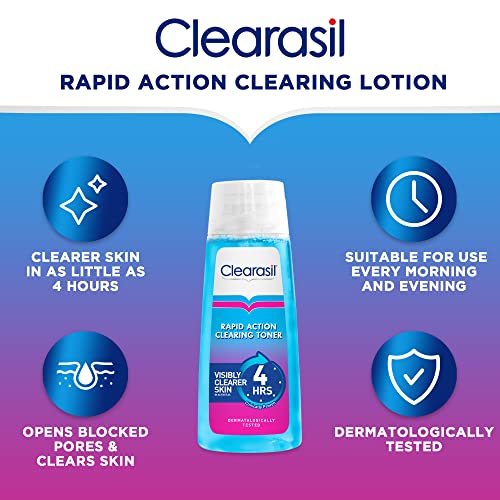 Clearasil Ultra Rapid Action Deep Pore Treatment Toner, 200ml